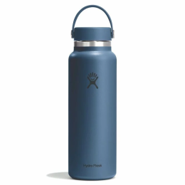 Termo Hydro Flask 40 Oz Wide Flex Cap azul oscuro Harbor Blue