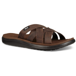 Pantuflas de hombre Teva M'S Voya Slide Leather marrón Carafe