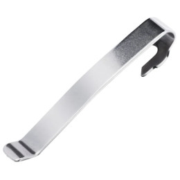 Multiclip Leatherman Quick-Release Engravable Pocket Clip plata POLISHED