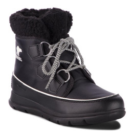Calzado de mujer Sorel Explorer Carnival negro BlackSeaSalt