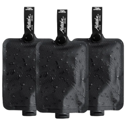 Gadget de viaje Matador FlatPak Toiletry Bottle (3 pk) negro Black