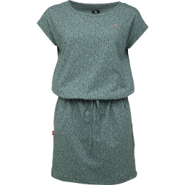 Vestido de mujer Loap Baskela verde khaki
