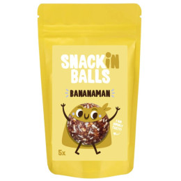 Alimentación deportiva SNACKin BALLS Bananaman 65 g