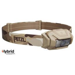Linterna frontal Petzl Aria 1R RGB beige camo