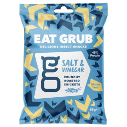 Grillos tostados Eat Grub Salt and Vinegar
