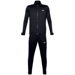 Juego de hombre Under Armour Knit Track Suit negro Black//White