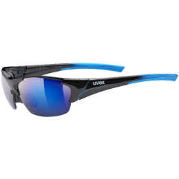 Gafas de sol Uvex Blaze III negro/azul Black Blue/Mirror Blue (2416)