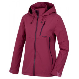 Chaqueta de mujer Husky Sauri L 2021 burdeos