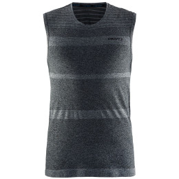 Camiseta sin mangas para hombre Craft Cool Comfort gris Blackmelange