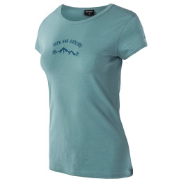 Camiseta de mujer Hi-Tec Lady Vandra azul Dusty Turquoise