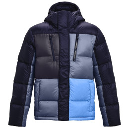 Chaqueta de invierno para hombre Under Armour CGI Down Blocked Jkt azul Midnight Navy/Tempered Steel/Midnight Navy