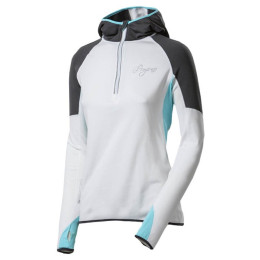 Sudadera de mujer Progress Victoria 23PK blanco White/Gray/StModrá