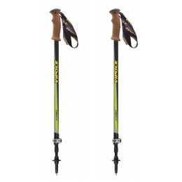 Bastones de senderismo Vipole Climber As Ql Cork verde