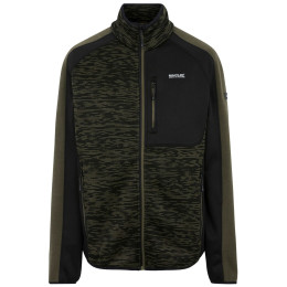 Sudadera de hombre Regatta Oakar verde OliveNgt/Blk