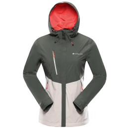 Chaqueta de mujer Alpine Pro Lanka verde Khaki