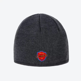 Gorro de lana merino Kama AW73 gris oscuro tmavě šedá