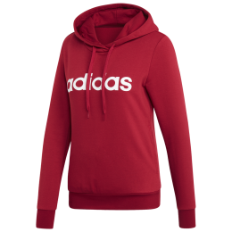 Sudadera de mujer Adidas W E LIN OH HD rojo