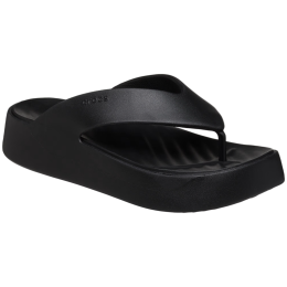 Chanclas de mujer Crocs Getaway Platform Flip negro Black
