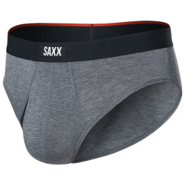 Calzoncillos de hombre Saxx Vibe Xtra Soft Comfort Brief Fly gris dark grey heather