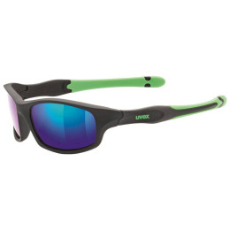 Gafas de sol para niños Uvex Sportstyle 507 negro Black/Green