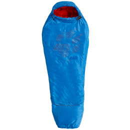 Saco de dormir para niños Jack Wolfskin Grow Up Kids azul BrilliantBlue