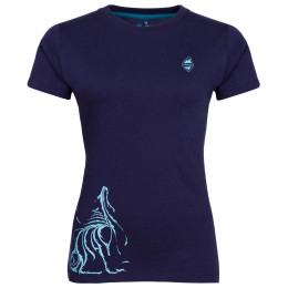 Camiseta de mujer High Point Sella Lady T-shirt azul Navy