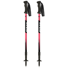 Bastones de senderismo Fizan Trek rosa/negro Pink