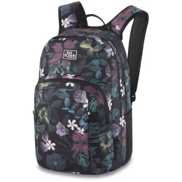 Mochila urbana Dakine Campus M 25L negro/rojo Tropic Dusk