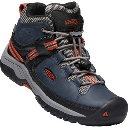 Calzado para niños Keen Targhee MID WP Y azul BlueNights/RoobiosTea