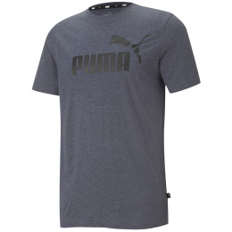 Camiseta de hombre Puma ESS Heather Tee gris blue