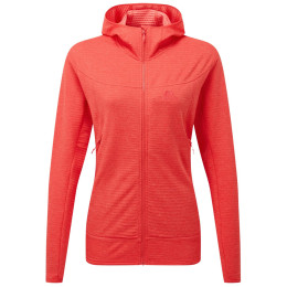 Sudadera funcional de mujer Mountain Equipment Apiro Hooded Jacket Women's rojo Hibiscus
