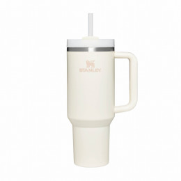 Taza térmica Stanley Quencher H2.O beige/blanco Cream Tonal