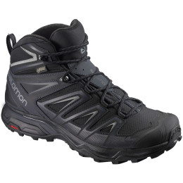 Calzado de hombre Salomon X Ultra 3 Wide Mid GTX® negro Black/IndianInk/Monument