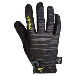 Guantes de ciclismo para hombre Silvini Gattola negro/gris black-charcoal