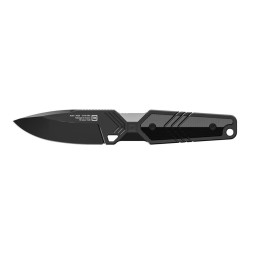 Cuchillo TB OUTDOOR Monobloc Knife Impact 127 Black Pvd G10 negro