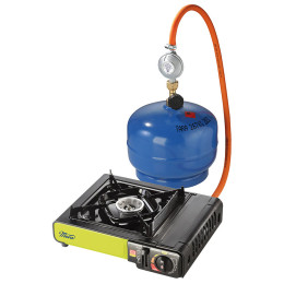 Hornillo de gas Meva Thunder Dual negro