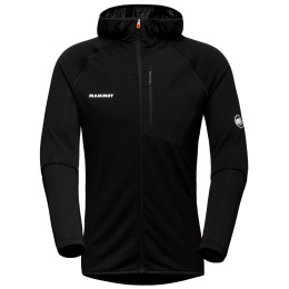 Sudadera funcional de hombre Mammut Aenergy Light ML Hooded Jacket negro black 0001