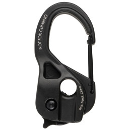 Mosquetón Nite Ize CamJam XT Small Aluminium Cord Tightener negro Černá