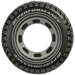 Flotador Intex Giant Tire Tube 59252NP negro