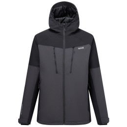 Chaqueta de invierno para hombre Regatta Highton Stretch Padded Jacket negro/gris Ash/Black