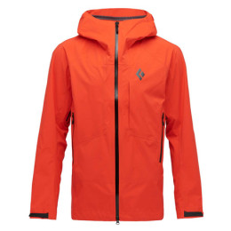 Chaqueta de hombre Black Diamond M Highline Stretch Shell rojo Octane (8001)