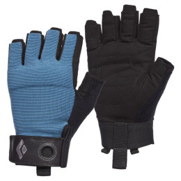 Guantes de vía ferrata Black Diamond Crag Half-Finger Gloves azul AstralBlue