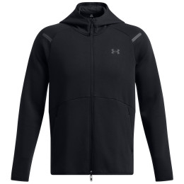Chaqueta de hombre Under Armour Unstoppable Flc Fz Hd Eu negro Black / / Black