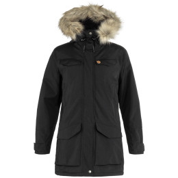 Chaqueta de mujer Fjällräven Nuuk Parka W negro Black