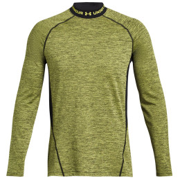 Camiseta funcional de hombre Under Armour CG Armour Twist Mock verde Lime Yellow / / Lime Yellow