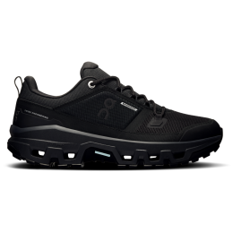 Calzado de senderismo para mujer On Running Cloudrock Low WP negro Black/Black