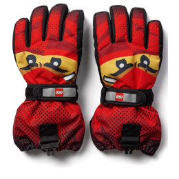 Guantes para niños Lego Wear Lwagan 807 Red rojo Red