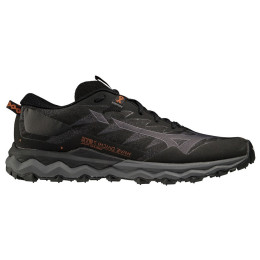 Zapatillas de carrera para hombre Mizuno Wave Daichi 7 GTX negro Black/Iron Gate/Mecca Orange