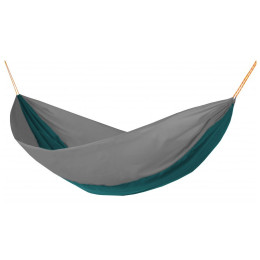 Hamaca Hamaka.eu Double šedo-tyrkysovo-šedá gris