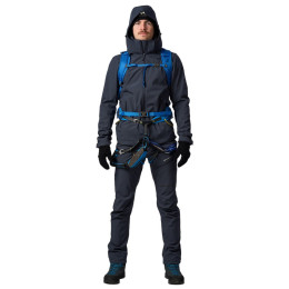 Chaqueta softshell de hombre Northfinder Anastacc azul darkdenim